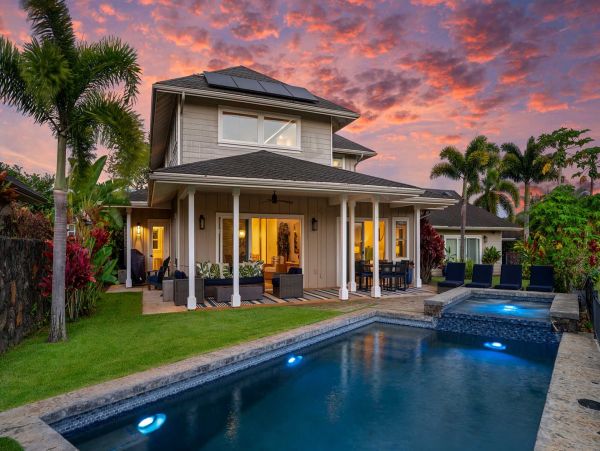 Poipu Four-Bedroom Home With Private Pool and Spa
