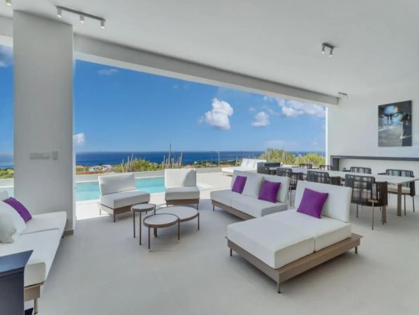 Luxury Villa Bonaire - Caribbean Ocean View Villa with Private Pool