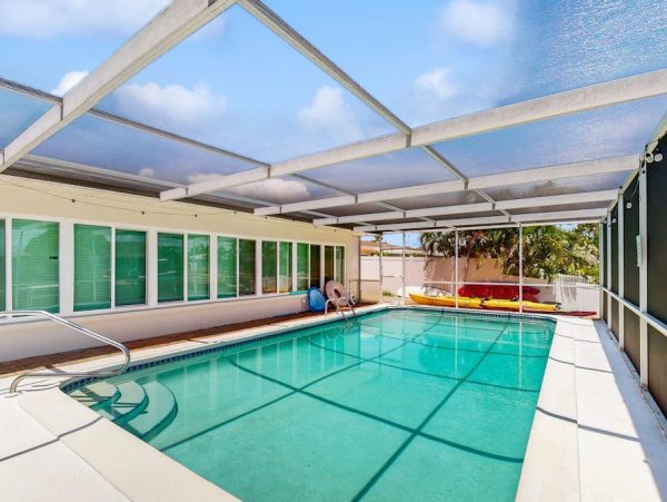 Waterfront Bradenton Home With Private Pool and Dock