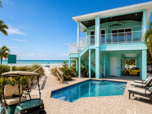 Luxurious Coastal Home in Fort Myers Beach, FL - Steps From the Sand