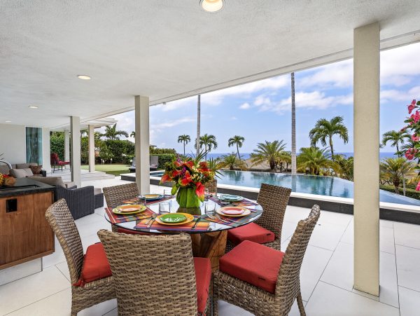 Kailua-Kona Ocean View Home With Infinity Pool