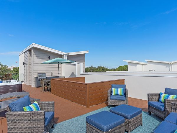 Sarasota Townhome With Private Rooftop Hot Tub