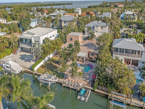 Longboat Key Canal-Front Home With Private Heated Pool