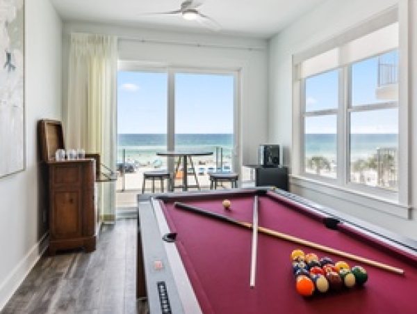 Panama City Beach Gulf-Front Vacation Rental  Pool On Beach
