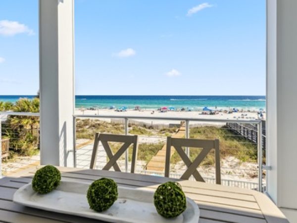 Panama City Beach Gulf-Front Vacation Rental  Pool On Beach