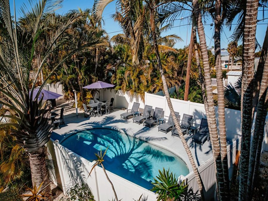 Holmes Beach Half Duplex With Shared Heated Pool