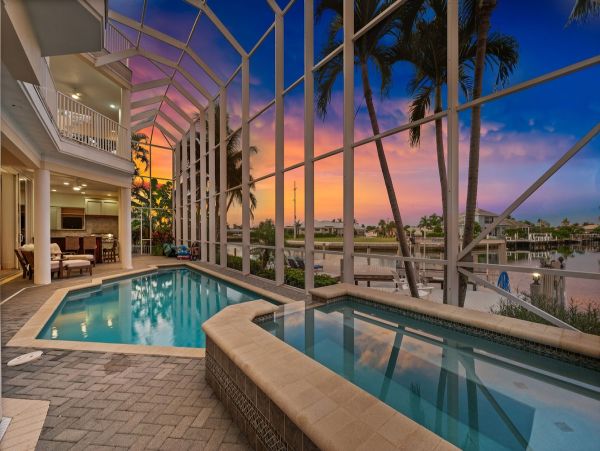 Luxury Marco Island Vacation Home private Pool Rooftop Sunsets - additional view, photo 3