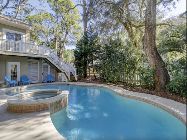 Six Bedroom Luxury Vacation HOme Three Houses back from Beach- Pool Hot Tub - additional view, photo 4