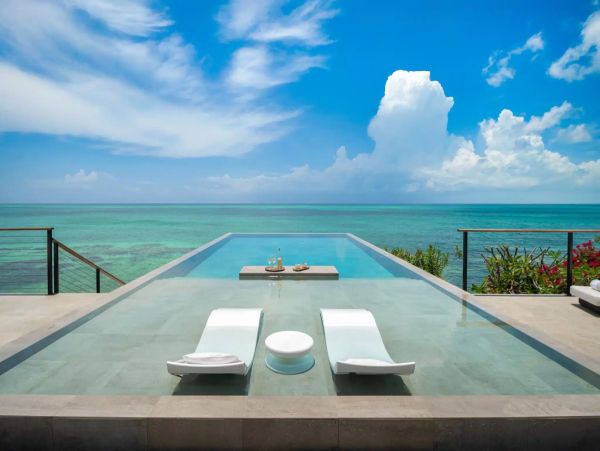 Oceanfront Luxury Estate Villa Providenciales Pool - additional view, photo 4