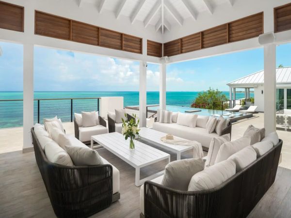 Oceanfront Luxury Estate Villa Providenciales Pool - additional view, photo 3