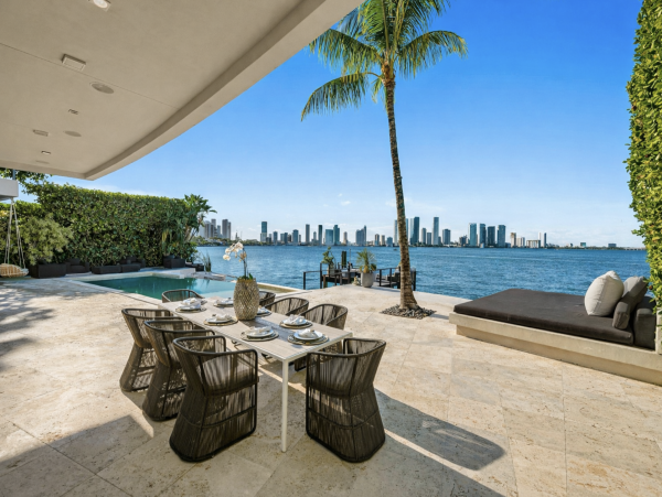 Luxury 6 bedroom Waterfront Villa on Miamis Venitian Island Private Pool Rooftop - additional view, photo 4