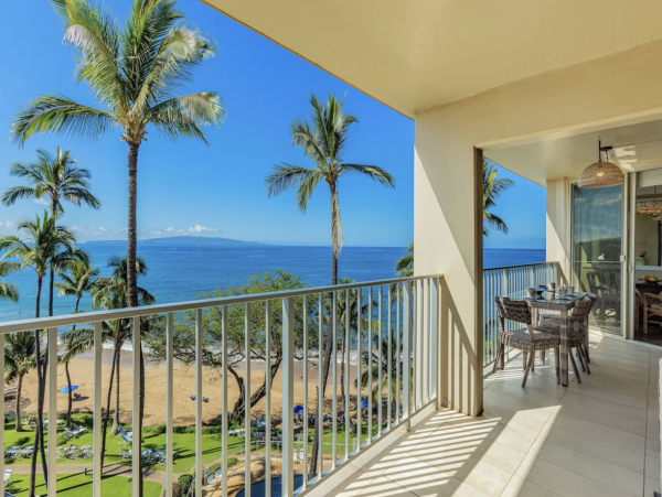 Kihei Maui Oceanfront Vacation Condo on Beach Exceptional Views - additional view, photo 2