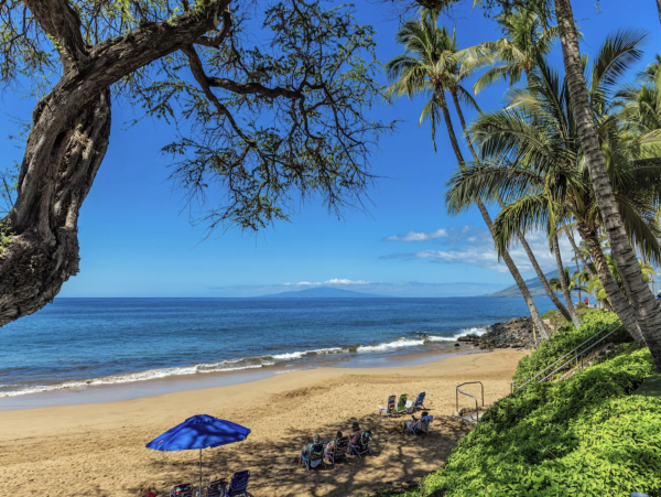 Kihei Maui Oceanfront Vacation Condo on Beach Exceptional Views