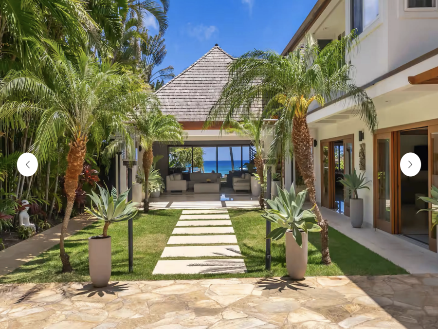 Luxury 9 Bedroom Beachfront Estate Honolulu Main House GUest House 2 Heated Pools