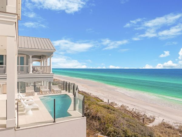 Gulf Front Seacrest Beach Vacation Home with 9 Bedrooms Sleeps 28 - additional view, photo 2