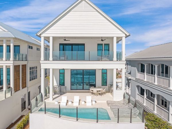Gulf Front Seacrest Beach Vacation Home with 9 Bedrooms Sleeps 28 - additional view, photo 4