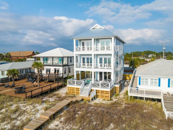 Panama City Beach Beachfront Vacation Home Private Pool and Gulf Views - additional view, photo 3