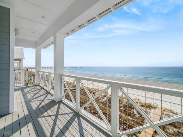 Panama City Beach Beachfront Vacation Home Private Pool and Gulf Views - additional view, photo 2