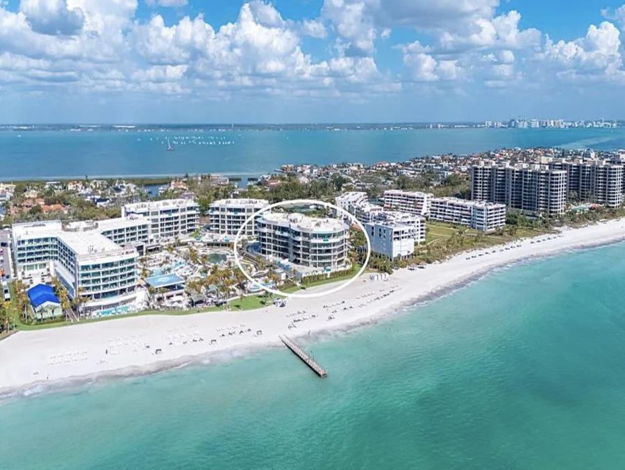 Luxury Longboat Key Beachfront Three Bedroom Condo World Class Amenities