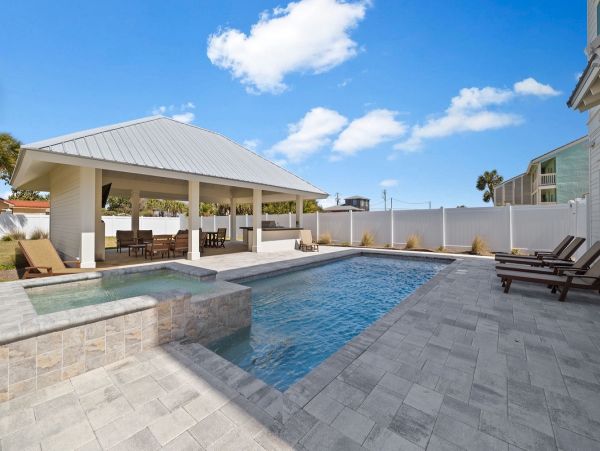 Luxury Panama City Beach House ocean Views Beach Right Across Street Private Pool 22 Guests - additional view, photo 5