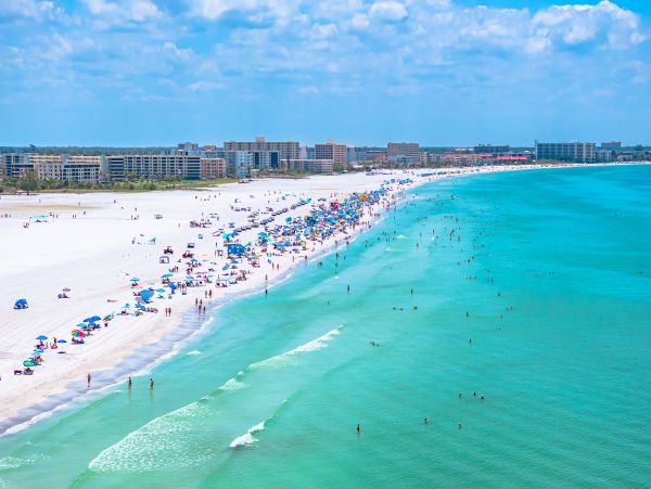 Siesta Key Luxury 2 Bedroom Beach Condo Gulf  Views.