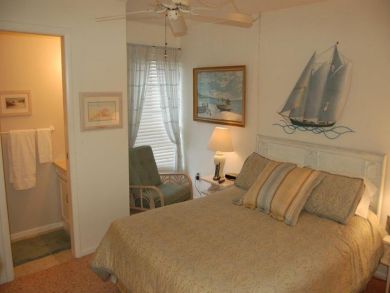 Queen Bed in Master Bedroom