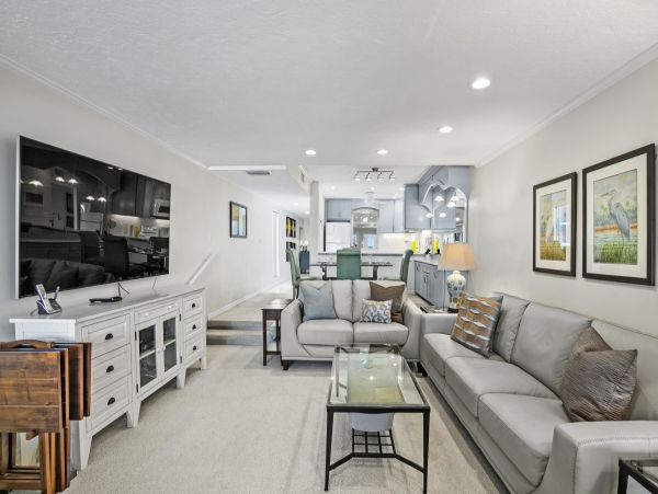 Gulf Front 2 Bedroom Rental on Beach Anna Maria island.