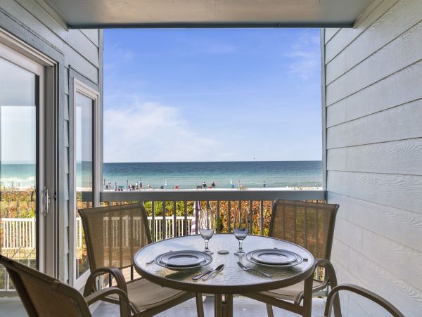 Gulf Front 2 Bedroom Rental on Beach Anna Maria island.