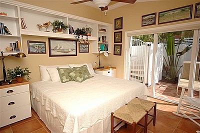 Bedroom with king bed