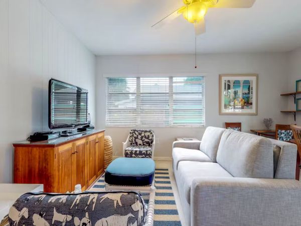 Island Charm Retreat - Classic Cottage with Pool, Steps to Beach