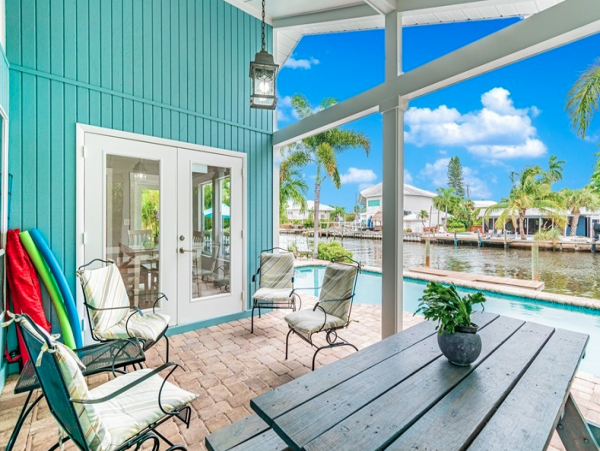 Anna Maria Island 4 Bedroom Canal Front Rental Private Pool