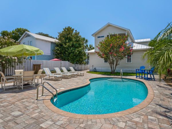 Beach Getaway - Steps from the Shore with Private Pool