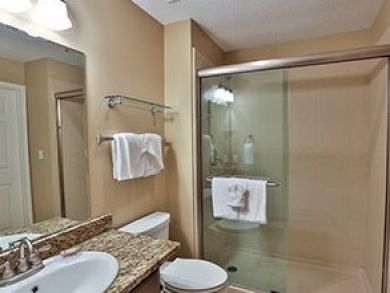Bathroom with walk-in shower