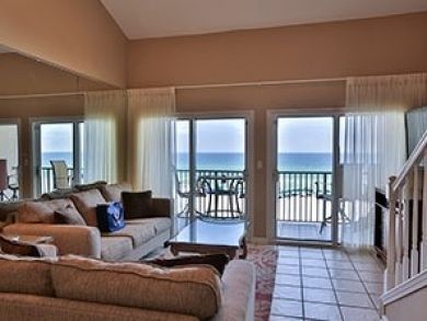 Gulf view living room