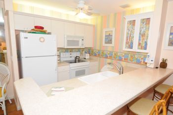 Kitchen with breakfast bar Kitchen with breakfast bar