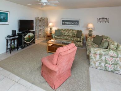 Living Room with Flat Screen TV