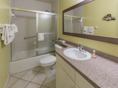 Bathroom with Shower Over Tub