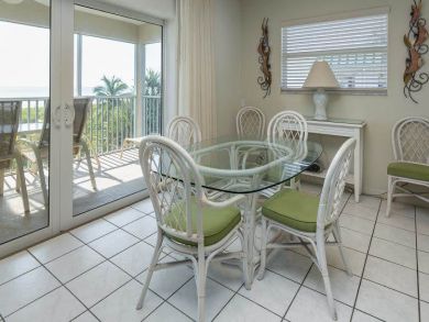 Dining Room Open to Balcony