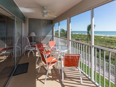 Screened Balcony with Outdoor Furniture