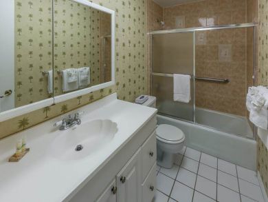 Bathroom with Shower Over Tub