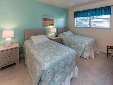 Guest Bedroom has Twin Beds