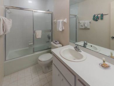 Bathroom with Shower Over Tub