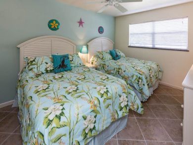 Guest Bedroom with Two Double Beds