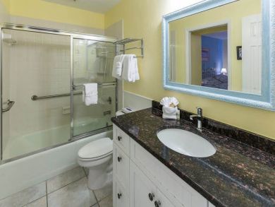 Bathroom with Shower Over Tub