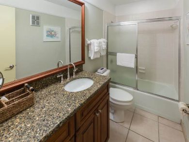 Bathroom with Shower Over Tub