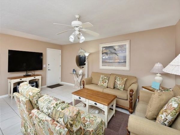 On Beach Sanibel Vacation Condo Two Bedrooms Sleeps Four
