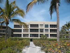 Exterior view of Sanibel condos
