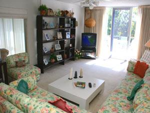 TV in living room