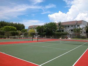 Tennis courts