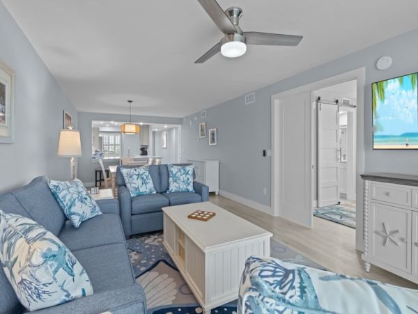 Stunning Sanibel Island Two Bedroom Gulf Front Vacation Rental